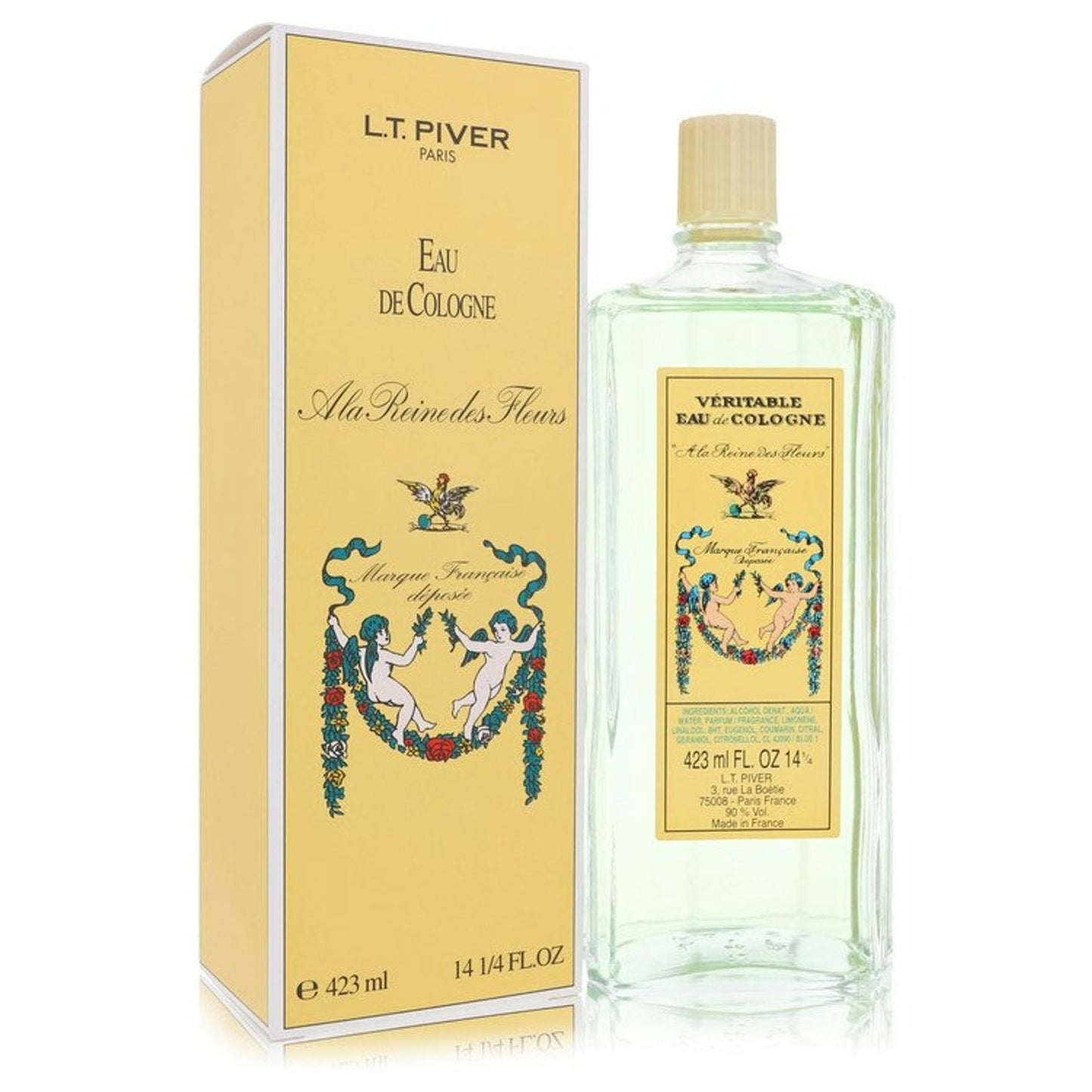L.T. Piver À La Reine des Fleurs Eau de Cologne 423ml