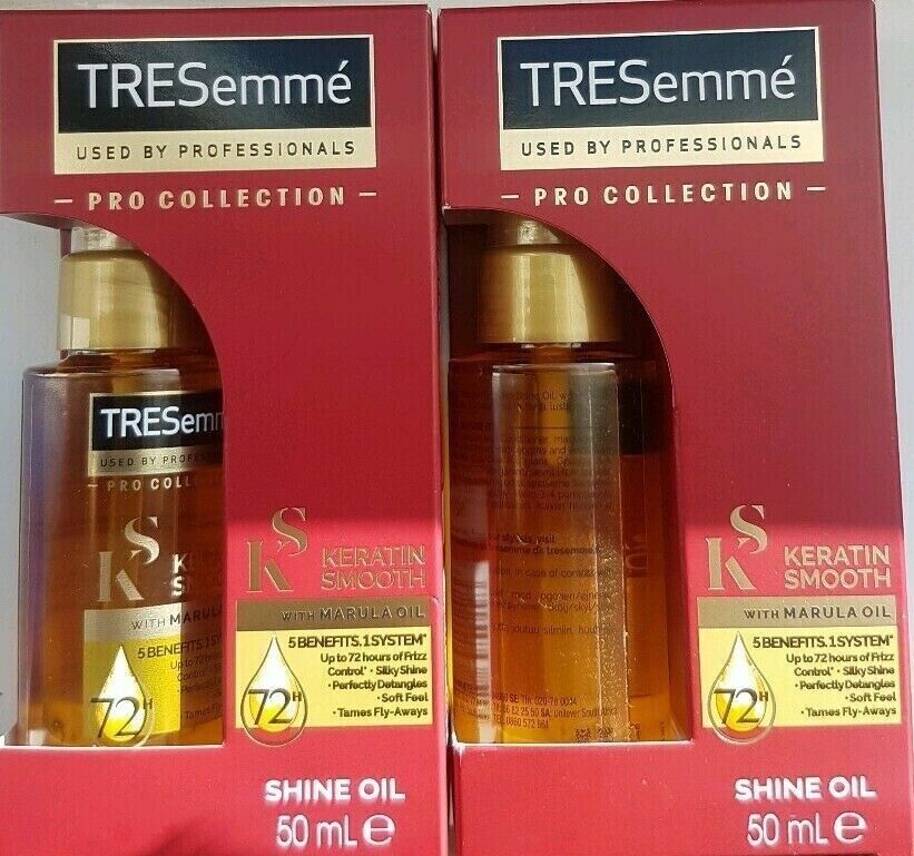 Tresemme keratin outlet smooth shine oil