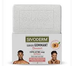 SIVODERM Exfoliating Face & Body Soap with Gentle Micro-Beads 230g