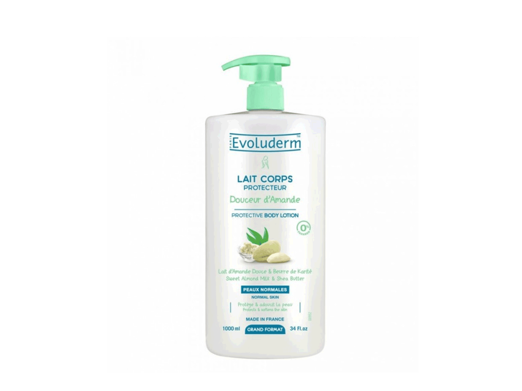 Evoluderm Protective Body Lotion Sweet Almon & Shea Butter 1L