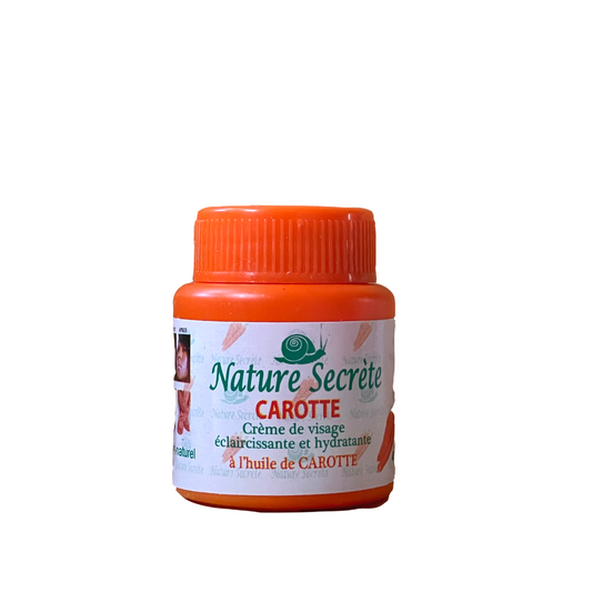Nature Secrete Carotte Brightening And Moisturizing Face Cream with Carrot Oil 40g
