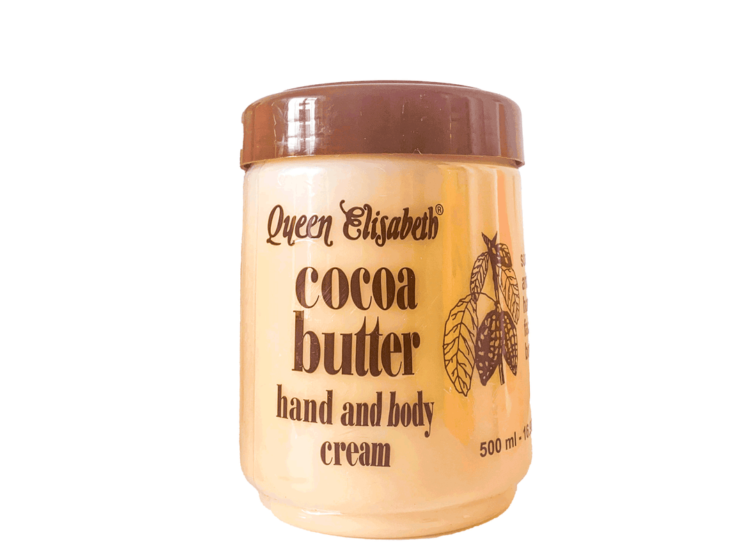 Queen Elizabeth Cocoa Butter - Hand & Body Cream 500ml