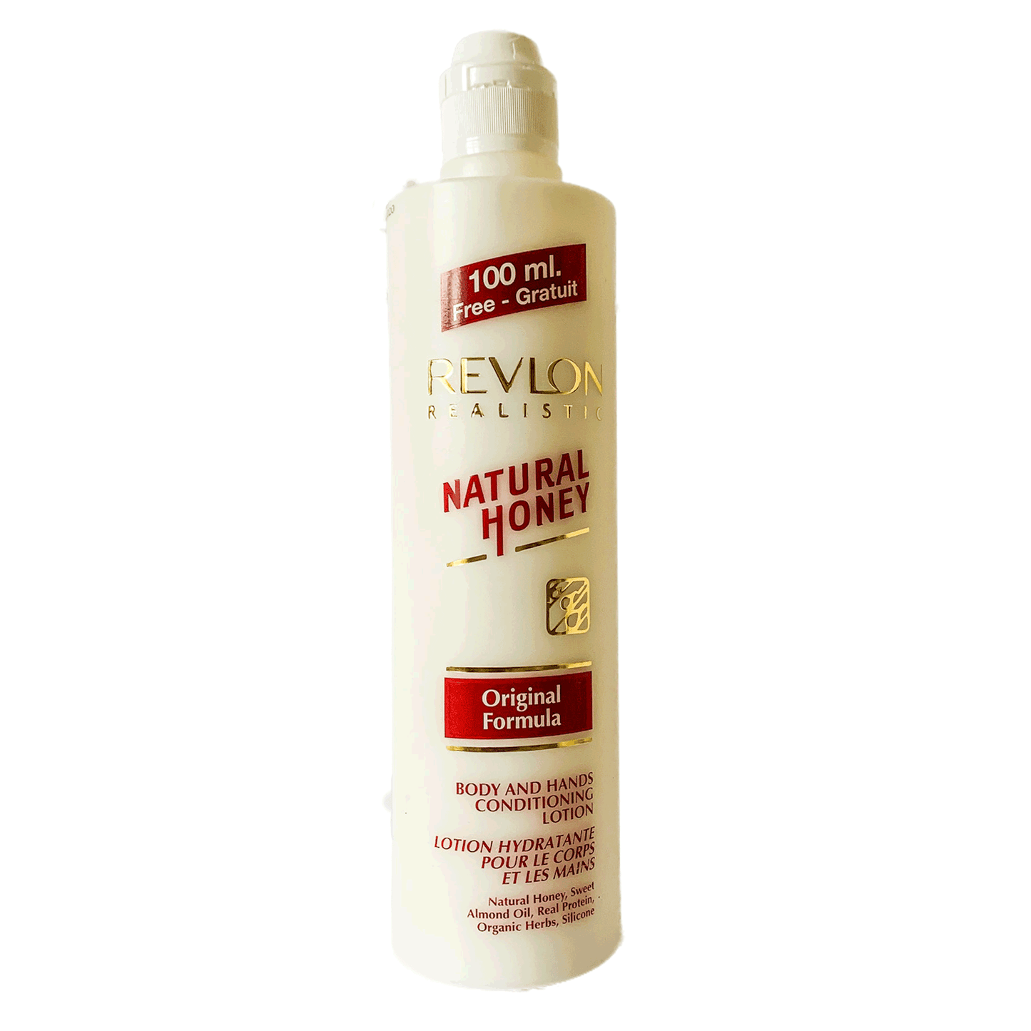 Revlon Realistic Natural Honey Original Formula Body and Hands Conditioning Lotion - 600ml
